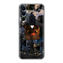 Чехол как приручить дракона на Tecno POVA Neo 2 – Дракон коллаж