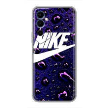 Чехол с логотипом Найк на Tecno POVA Neo 2 – Найк на фиолетовом