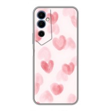 Чехол с розовым рисунком для Tecno POVA Neo 2