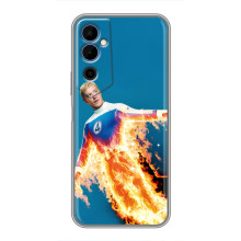 Чехол с принтом Фантастическая четверка для Tecno POVA Neo 2 – Человек-Факел