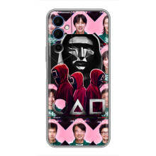 Чохол Гра в кальмара для Tecno POVA Neo 2 – Персонажі гри кальмара