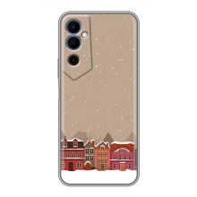 Новогодние, Праздничные Чехлы для Tecno POVA Neo 2 - 2024 год (Зимний город)