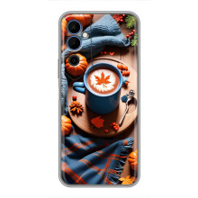Чехол с уникальным дизайном «Осень с кофе» для Tecno POVA Neo 2 – Кофе и тыквы