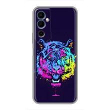 Силиконовый бампер с картинкой животных для Tecno POVA Neo 2 (Тигр-Арт)