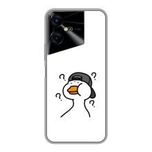 Бампер с принтом Мемы для Tecno POVA Neo 3 – Непонимание