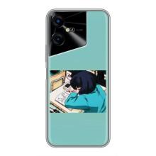 Чехол с персонажами АНИМЕ на Tecno POVA Neo 3 – Аканэ Тэндо