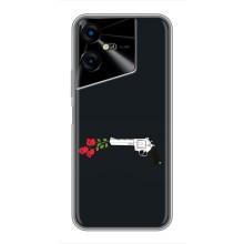 Чехлы (ART) Цветы на Tecno POVA Neo 3 (VPrint) (Неочікувані квіти)