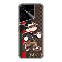 Чехлы Бренд GUCCI для Tecno POVA Neo 3 – Маус Гуччи