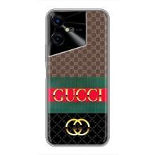 Чехлы Бренд GUCCI для Tecno POVA Neo 3 – Стиль GUCCI