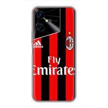 Чехлы для Tecno POVA Neo 3 (VPrint) - Футбольные клубы (Milan)