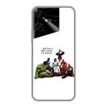 Чохли для Tecno POVA Neo 3 (Для Християн) – Ісус супергерой