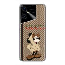 Чехлы ГУЧЧИ для Техно Пова Нео 3 (AlphaPrint) (Mickey GUCCI)