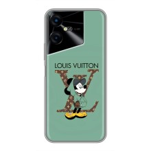 Чохли Луі Вітон для Tecno POVA Neo 3 (AlphaPrint - LOUIS VUITTON) (Міккі Маус LV)