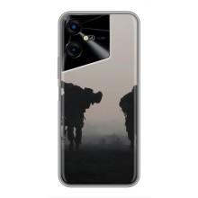 Чохли на військову тематику для Tecno POVA Neo 3 – Бій солдат