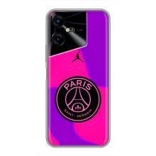 Чехлы PSG для Tecno POVA Neo 3 (AlphaPrint) (яркий ПСЖ)