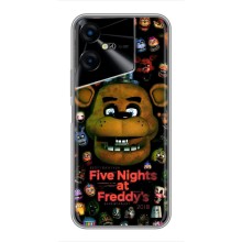 Чехлы Пять ночей с Фредди для Текно Пова Нео 3 – Freddy