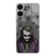 Чехлы с картинкой Джокера на Tecno POVA Neo 3 (Joker клоун)