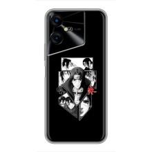 Чехлы с картинкой Итачи Учиха на Tecno POVA Neo 3 – Коллаж Итачи