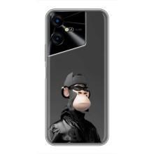 Чехлы с Обезьянами NFT для Tecno POVA Neo 3 (AlphaPrint) (стильная обезьяна NFT)