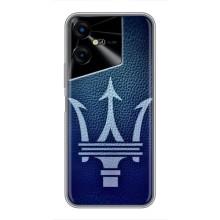 Чохли з тематикою "Круті машини" на Tecno POVA Neo 3 – Лого Maserati