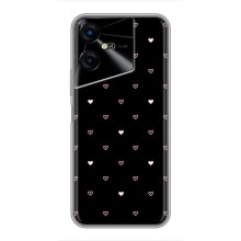 Чехлы с тематикой "Маленькие Сердечки" на Tecno POVA Neo 3 – Маленькие сердечки