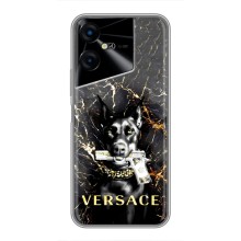 Чохли VERSACE для ТЕКНО ПОВА Нео 3 (PREMIUMPrint) (AlphaPrint-ген.)