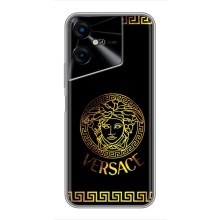 Чохли VERSACE для ТЕКНО ПОВА Нео 3 (PREMIUMPrint) (Logo Versace)