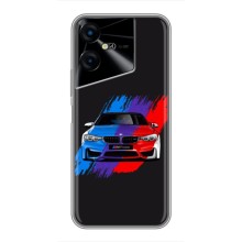 Чехол BMW для Техно Пова Нео 3 – Цветная БМВ