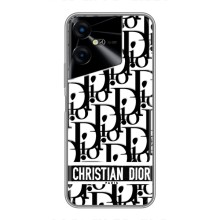 Чохол (Dior, Prada, YSL, Chanel) для Tecno POVA Neo 3 – Christian Dior