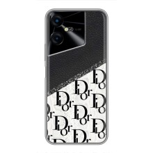 Чохол (Dior, Prada, YSL, Chanel) для Tecno POVA Neo 3 – Діор