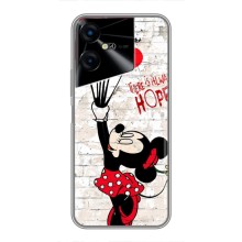 Чохол Disney Mouse Tecno POVA Neo 3 (PREMIUMPrint) (Heart Minni)