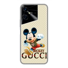 Чохол Disney Mouse Tecno POVA Neo 3 (PREMIUMPrint) (Mikki Gucci)