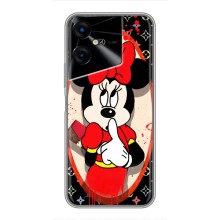 Чохол Disney Mouse Tecno POVA Neo 3 (PREMIUMPrint) (Мінні Маус ЛВ)