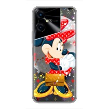 Чохол Disney Mouse Tecno POVA Neo 3 (PREMIUMPrint) (Minni з бантіком)