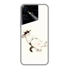 Чехол на тематику: Коты для Tecno POVA Neo 3 – Отдых