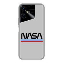 Чехол NASA для Tecno POVA Neo 3 (AlphaPrint) (NASA)