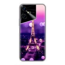 Чехол с Эйфелевой башней на Tecno POVA Neo 3 – Париж башня