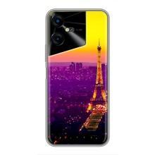 Чехол с Эйфелевой башней на Tecno POVA Neo 3 – Яркая башня