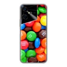 Чохол з зображенням смачної їжі для Tecno POVA Neo 3 – Різнокольорові M&M'S