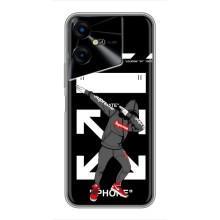 Чехол для Tecno POVA Neo 3 с картинкой Supreme (AlphaPrint)