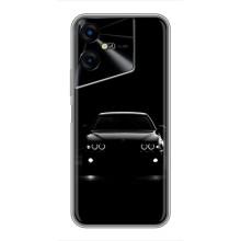 Чехол для Техно Пова Нео 3 - с принтом БМВ (AlphaPrint) (Машина BMW)