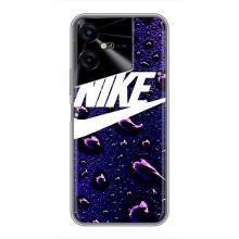 Чехол для Tecno POVA Neo 3 - с принтом Найк (AlphaPrint) (Найк принт)