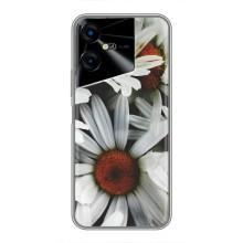 Чехол с ромашками на Tecno POVA Neo 3 – Цветы Ромашки