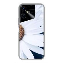 Чехол с ромашками на Tecno POVA Neo 3 – Пол ромашки