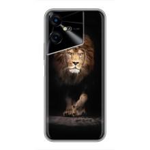 Чехол со Львом для Tecno POVA Neo 3 (VPrint) (Лев)