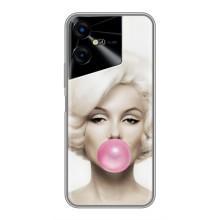 Чехол Стильные девушки на Tecno POVA Neo 3 – Монро