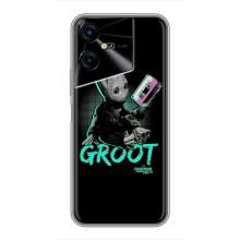 Чохол Супергерої Марвел на Техно Пова нео 3 – Groot