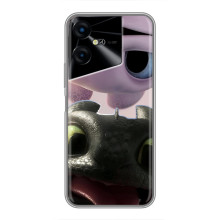 Чехол дракон Беззубик для Tecno POVA Neo 3