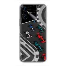 Чехол Формула1 на Tecno POVA Neo 3 – Трасса Ф1