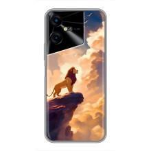 Чехол Король лев на Техно Пова Нео 3 (Симба)